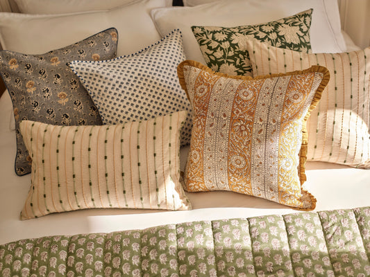 Patterned cushions