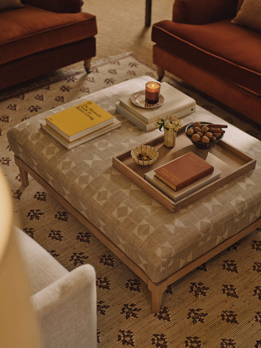 Five tips for dressing an ottoman